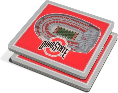 Miniatura 11 de YouTheFan NCAA - Posavasos con vista de estadio en 3D