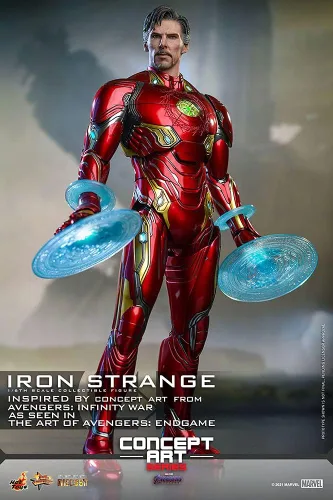Miniatura 3 de Hot Toys 1:6 Iron Strange - El arte de los Vengadores: Endgame