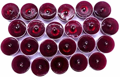 Miniatura 2 de Paquete de 24 velas de gel perfumadas a base de aceite mineral con aroma a sangre de dragones, 8 horas cada una The Gel Candle Company