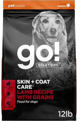 Miniatura 18 de Go! Solutions Skin + Coat Care - Alimento seco para perros de raza grande con granos, sin pollo, croquetas saludables, glucosamina y condroitina