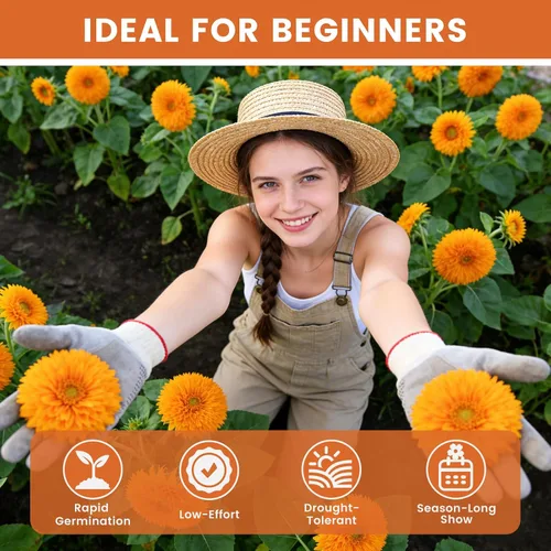 Miniatura 3 de Más de 1000 semillas de girasol para plantar, semillas de flores para plantar, variedad enana, jardines y bordes, fáciles de cultivar con alta tasa