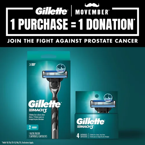 Miniatura 23 de Gillette Mach3 - Cuchillas de repuesto para hombre, el embalaje puede variar, fresco, 4