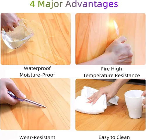 Miniatura 7 de Alfombrillas eléctricas con calefacción – Alfombra grande de grano de madera, calentador de suelo para el hogar, calentador de pies calentado debajo
