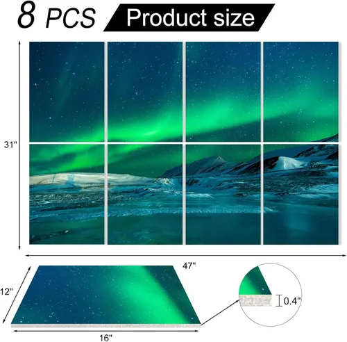 Miniatura 6 de Paneles acústicos de pared insonorizados: paneles de pared absorbentes de sonido para paredes, paquete de 8 tratamientos acústicos de estudio