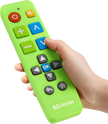 Miniatura 14 de Control remoto de reemplazo para TV Samsung Compatible SOLO con televisores Samsung (Negro) Control remoto para TV de botón grande, simplificado