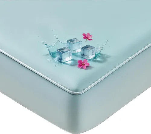 Miniatura 9 de Tokokimo Protector de colchón 100% impermeable, funda de colchón refrescante, sábana bajera ajustable de bolsillo profundo con banda de goma elástica