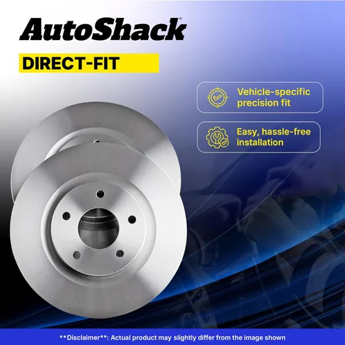 Miniatura 4 de AutoShack 11.81" (300 mm) Rotores de Freno Ventilados Delanteros de Reemplazo para 2006-2016 Hyundai Sonata 2011-2016 Kia Optima 2016-2018 Kia Forte