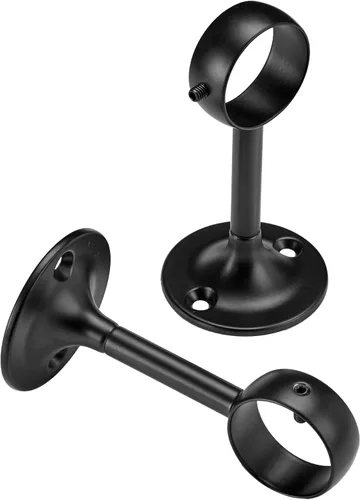 Miniatura 2 de Amazon Basics Juego de soportes para montaje en techo, paquete de 4, negro