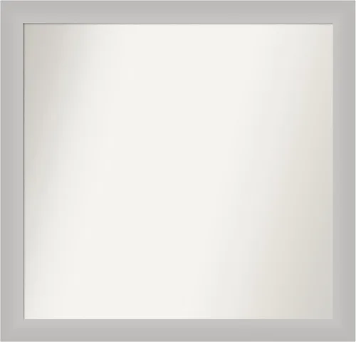 Miniatura 102 de Amanti Art Silver Bathroom Mirror for Over Sink, 24x49 Custom Made Marred Pewter Rectangle Vanity Mirror, Oversize Casual Wood Frame, Hangs Estaño