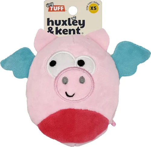 Miniatura 37 de Huxley & Kent Juguete divertido para perros con chirriador, juguetes chirriantes de felpa para perros pequeños, animal de peluche pequeño y duradero
