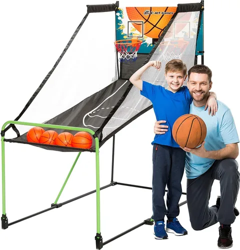 Regalos de baloncesto de arcade: juegos de baloncesto para niños y niñas, niños y nietos, edad 3, 4, 5, 6, 7, 8, 9, 10 años, fiesta de cumpleaños y
