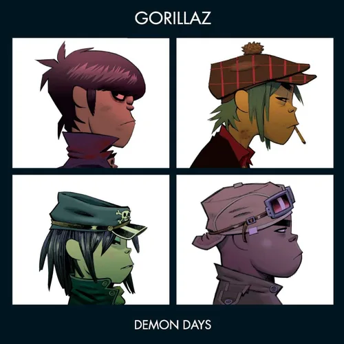 Miniatura 3 de Gorillaz - Demon Days - Playa de plástico - El otoño - Gorillaz Album Bundling