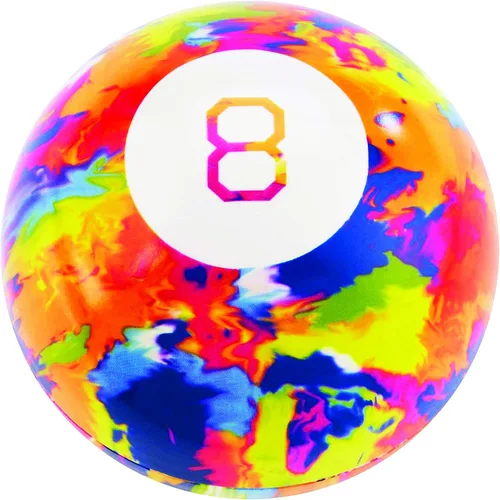 Miniatura 2 de World's Smallest Magic 8 Ball Tie Dye, multicolor, modelo: 5140