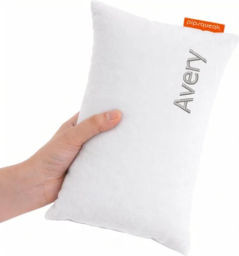 Miniatura 36 de Almohada de microfibra Pipsqueak - Pequeña, Mini, Pequeño - 27.9 x 17.8 cm - Perfecta para viajes, autos, aviones, camping, perros, niños pequeños