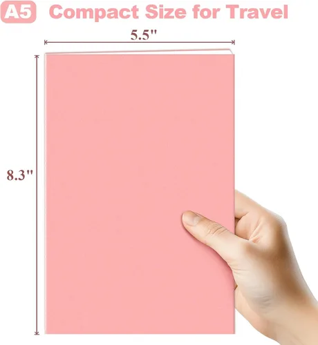 Miniatura 4 de Paquete de 24 libros en blanco para niños - 5.5" x 8.3", 60 páginas - Diarios pequeños al por mayor, cuadernos para niñas para dibujar y escribir