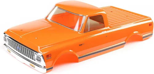Losi 1972 Chevy C10 Pickup Body Set Naranja V100 LOS230094 Carrocerías de coche/camión Alas y calcomanías