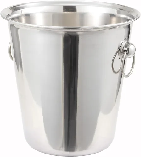 Miniatura 3 de Tiger Chef Juego de cubos de vino - Cubo de champán - Bañera para bebidas: incluye dos cubos de acero inoxidable de 4 cuartos de galón y sacacorchos