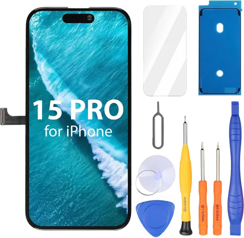 Miniatura 11 de Ayake Reemplazo de pantalla para iPhone 13 Pro Max, pantalla LCD FHD de 6.7 pulgadas y pantalla digitalizadora táctil, tono real programable, restos