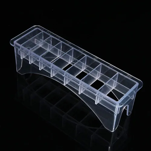 Miniatura 7 de ANGGREK Box Clipper Limit Peine, caja de almacenamiento para cortar el cabello, pinza de posicionamiento, peine organizador