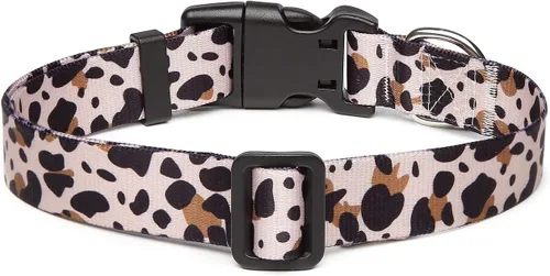 Miniatura 32 de Mercano Collar ajustable para perro, patrones de diseño especial, nailon suave, cómodo y resistente, collar para mascotas para perros pequeños