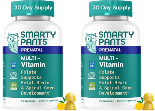 Miniatura 14 de SmartyPants Vitaminas prenatales para mujeres, gomitas multivitamínicas: vitaminas pre y posnatales, biotina, metilfolato, vitamina D3, C, vitamina