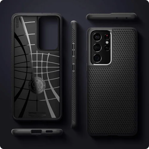 Miniatura 7 de Spigen Liquid Air Armor - Funda para Galaxy S21 Ultra (2021)