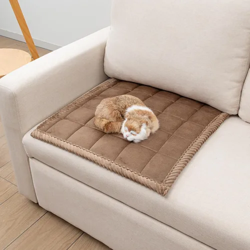 Miniatura 3 de Funda lavable para sofá para perros, cama para mascotas, fundas de sofá para mascotas con textura aterciopelada, fundas antideslizantes para sofá