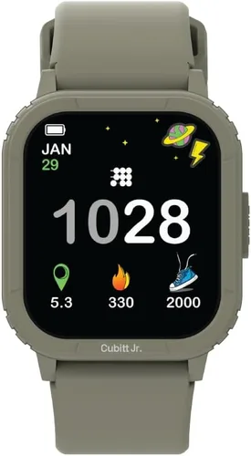 Miniatura 13 de Cubitt Jr - Reloj inteligente con rastreador fitness para niños y adolescentes, con temperatura corporal de 24 horas, juegos, contador de pasos