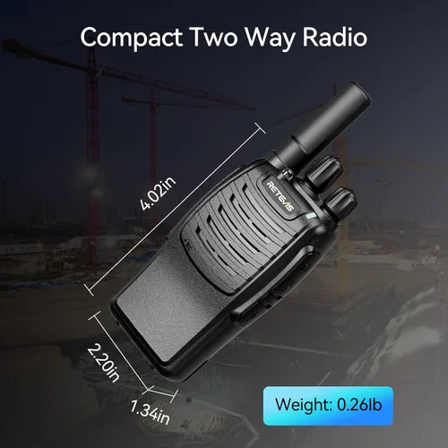 Miniatura 9 de Retevis H-777 - Walkie Talkies de 2 vías de largo alcance, Radios bidireccionales recargables, Walkie Talkies manos libres para adultos con base