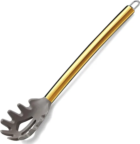 Miniatura 15 de Berglander - Juego de utensilios de cocina dorados, 38 piezas antiadherentes de silicona, espátula con soporte para utensilios de acero inoxidable