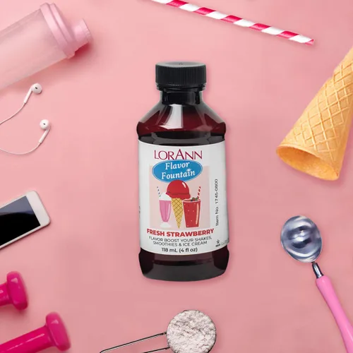 Miniatura 18 de LorAnn Fuente de sabor caramelo salado, botella de 4 onzas
