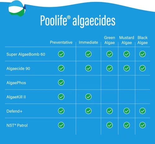 Miniatura 5 de Poolife Super AlgaeBomb 60 Algicida 1QT