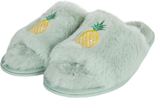 Miniatura 5 de Jessica Simpson - Pantuflas piel sintética para mujer con espuma viscoelástica