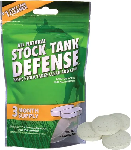 Airmax Depósito de Defensa para Ganado, Limpiador de Canales de Agua para Ganado, Limpia Tanques de Agua Potable para Caballos, Vacas, Cabras y