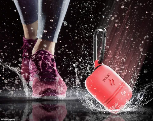 Miniatura 8 de Catalyst Funda impermeable para AirPods de 2ª generación y AirPods de 1ª generación, carga inalámbrica y USB-C, funda de alta protección contra