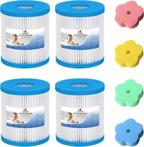 Filtro de repuesto para piscina tipo I: para bomba Bestway 58511E/Summer Waves Funsicle RX330 SFX330 de 330 galones/H, tamaño 1 reemplaza a 58093,