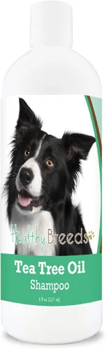Miniatura 59 de Healthy Breeds Doberman Pinscher Champú de aceite de árbol de té, formulado para piel seca e irritada, reduce la caspa, aroma a gaulteria, 8 onzas