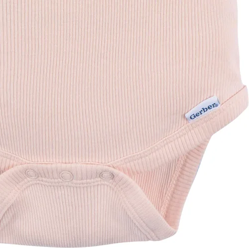 Miniatura 3 de Gerber Conjunto de body y pantalones cortos para bebé niña
