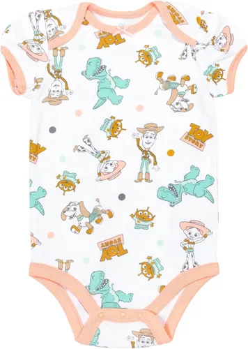 Miniatura 6 de Disney Classics The Aristocats Lion King Winnie the Pooh Pixar Toy Story Baby Girls 5 Pack Bodysuits Newborn to Infant