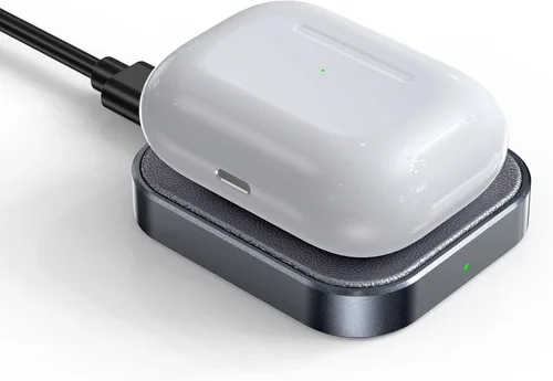 Miniatura 14 de Cargador para Airpod, cargador inalámbrico diseñado para Airpods 4 (ANC)/3ª/2ª generación, para el nuevo AirPod Pro 3 (2025)/2ª generación, Blanco-2
