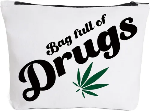 Miniatura 10 de Bolsa de cosméticos de maquillaje con cremallera podría ser maquillaje cosmético bolsa de viaje artículos de tocador Maquillaje Caso-Hoja