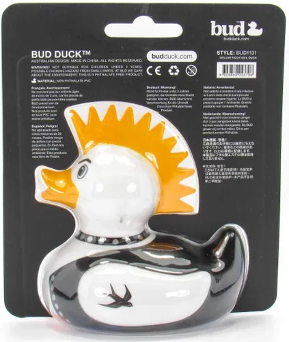 Miniatura 6 de Rock Idol - Juguete de baño de pato de goma de Bud Duck Elegante embalaje de regalo - "Rock the tub of love!" Seguro para niños Coleccionable