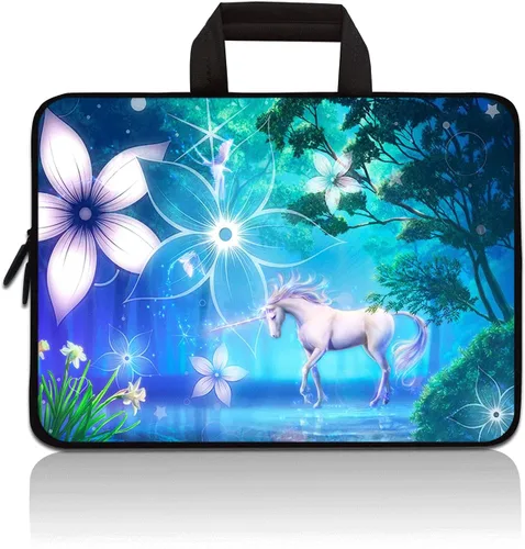 Miniatura 14 de 14 15 15.4 15.6 pulgadas Funda para portátil con asa, funda protectora para computadora, funda para portátil de neopreno, funda para cuaderno, funda