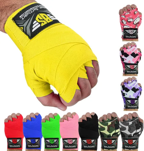 Miniatura 9 de Guantes de boxeo de muñeca de 180 pulgadas, para interior de puños, MMA, UFC, Muay Thai