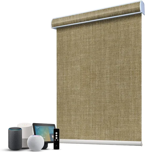 Miniatura 41 de SmartWings Persianas Motorizadas con Filtro de Luz, Compatible con Matter Thread Homekit Z-Wave Alexa Google, Persianas con 70% de Opacidad Safari