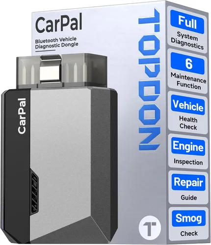 TOPDON Carpiano Bluetooth OBD2 escáner, todo el diagnóstico del sistema, herramienta de diagnóstico inalámbrica Bluetooth, comprobación del estado
