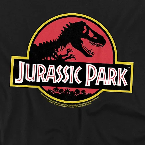 Miniatura 2 de Camiseta Jurassic Park T Rex Logo para hombre