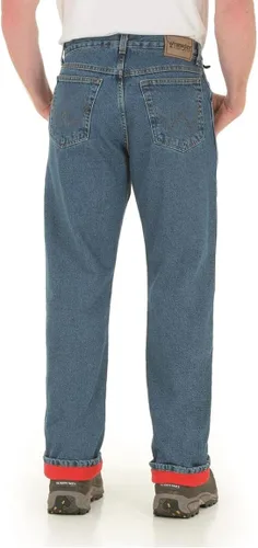 Miniatura 4 de Jean térmico estilo bosque de Wrangler para hombres resistente.