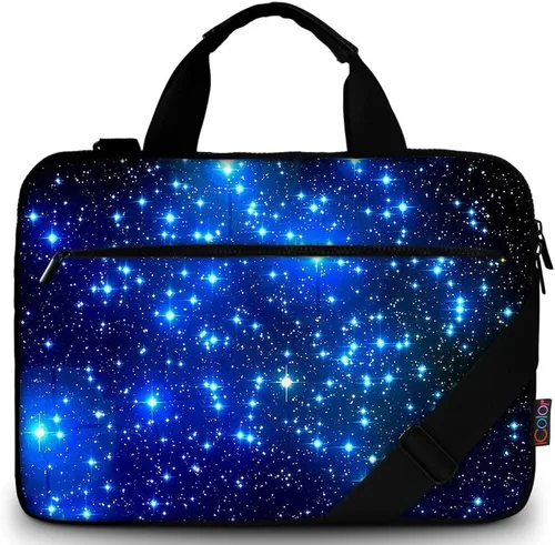 icolor Funda de lona para portátil de 13 pulgadas, maletín tipo mensajero, funda protectora para bolsa de transporte para computadora de 11.6, 12,