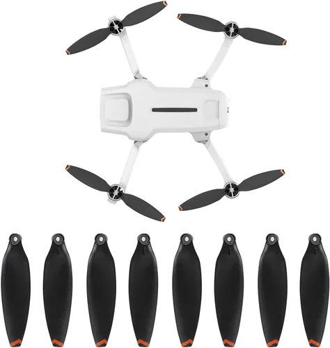 Miniatura 4 de SeiZed 8/16 piezas de repuesto para hélices de dron, hélice CW/CCW de liberación rápida para accesorios FIMI X8 Mini (Color blanco Combo 2)